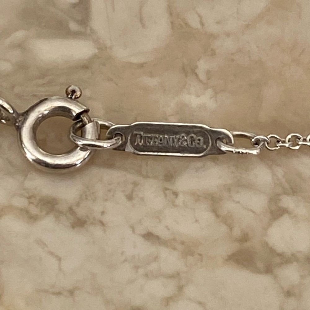 Tiffany & Co. 18K Gold & Sterling Silver Signature "X" Pendant Necklace - Picture 8 of 8